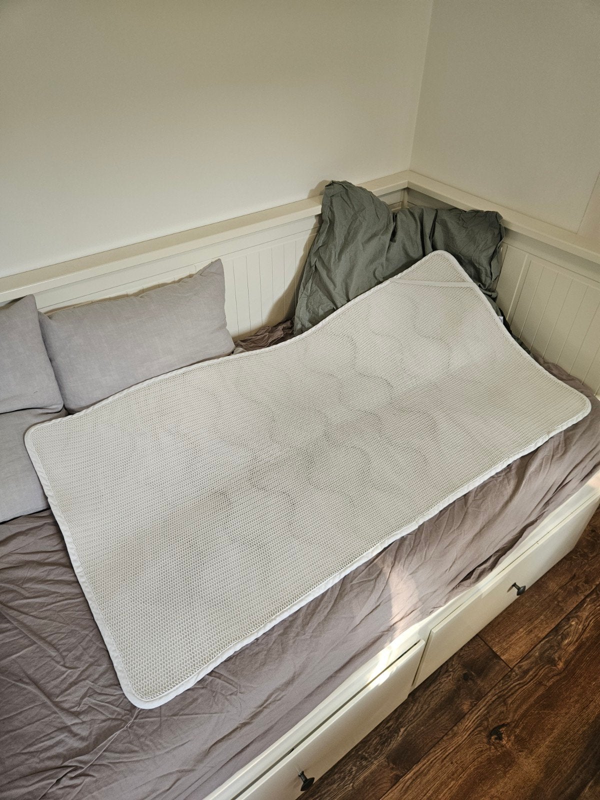 Aerosleep 3D matrasbeschermer vlekvrij + hoeslaken, Kinderen en Baby's, Ophalen of Verzenden, Aerosleep, Matrasbeschermer