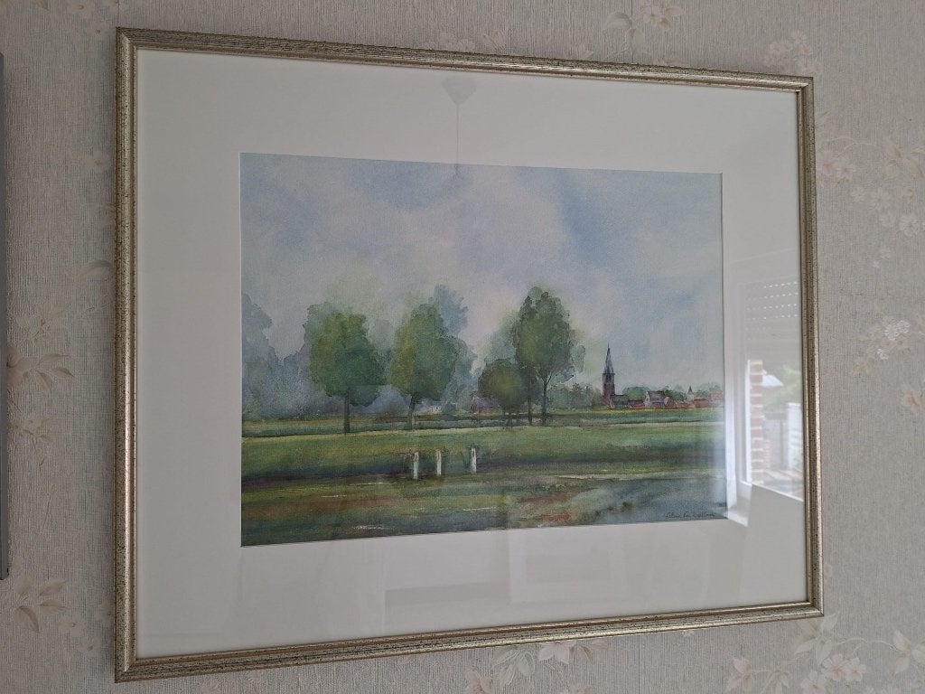 Aquarel, Ophalen