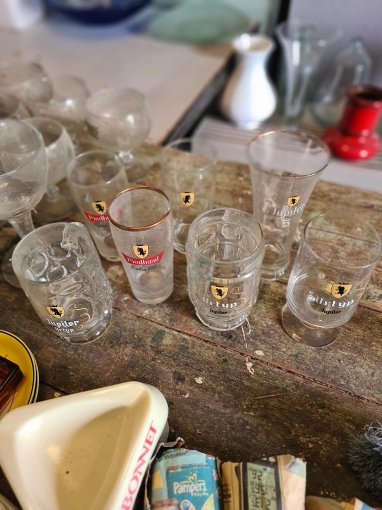 Verres à bière Jupiler - Piedboeuf, Enlèvement ou Envoi, Jupiler
