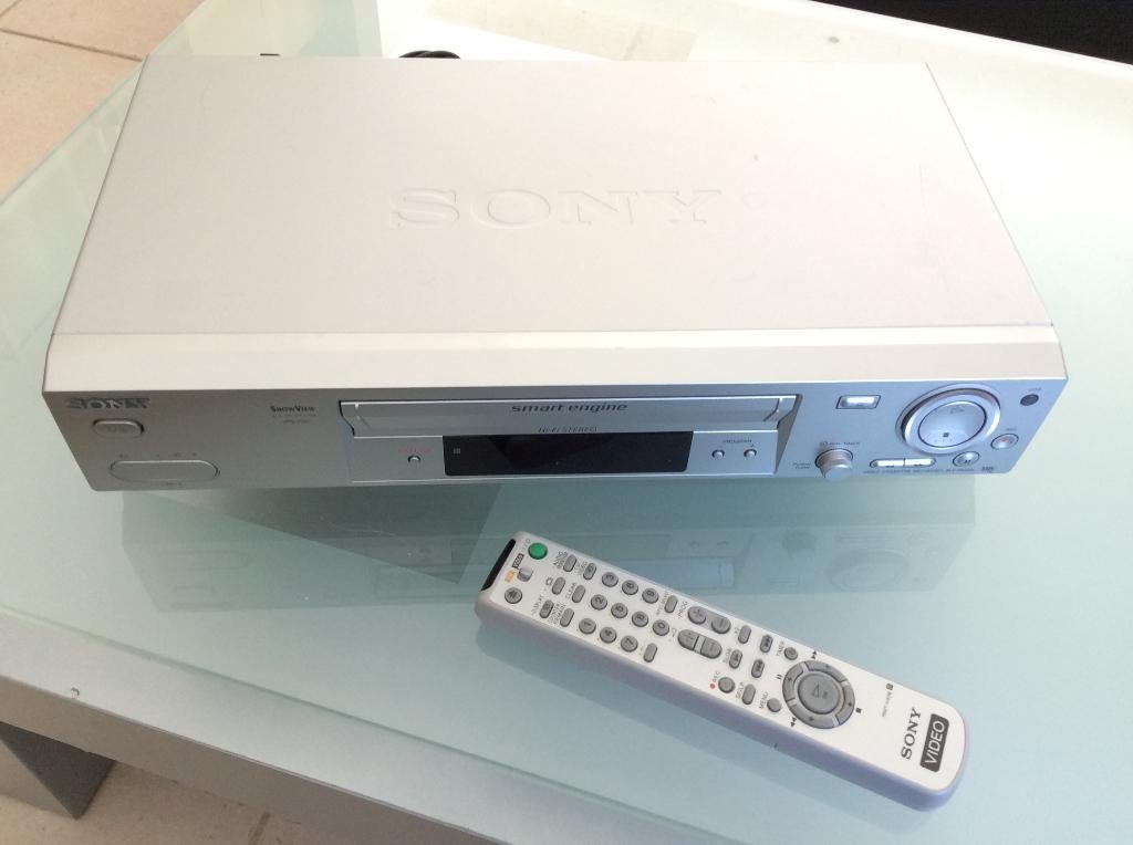 Videorecorder Sony + afstandsbediening, Enlèvement, Comme neuf, Lecteur ou enregistreur VHS