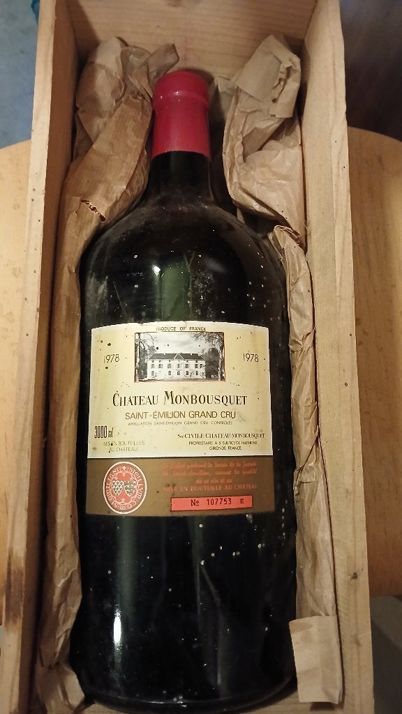 Bouteille de vin, Collections, Neuf, Pleine, Enlèvement, Vin rouge