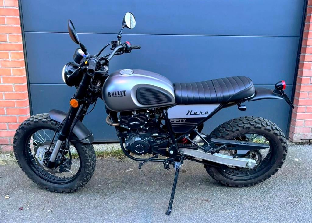 Moto Bullit Hero 50cc, Vélos & Vélomoteurs, Cyclomoteurs | Marques Autre, Comme neuf, Classe B (45 km/h), Enlèvement