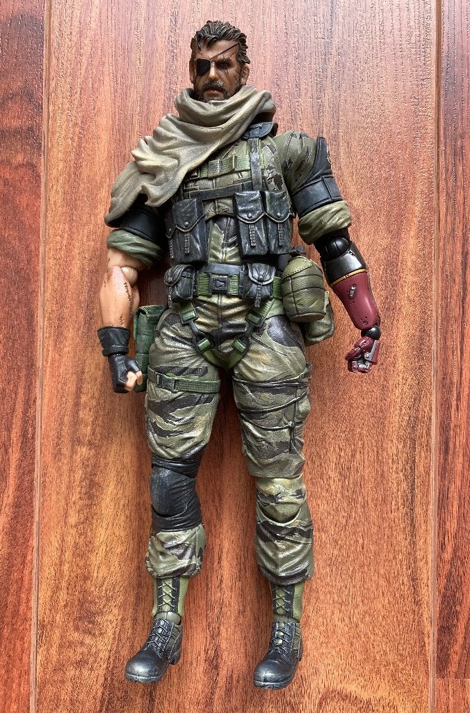 Play Arts Kai Metal Gear Solid V The Phantom Pain Snake, Envoi, Comme neuf, TV, Figurine ou Poupée