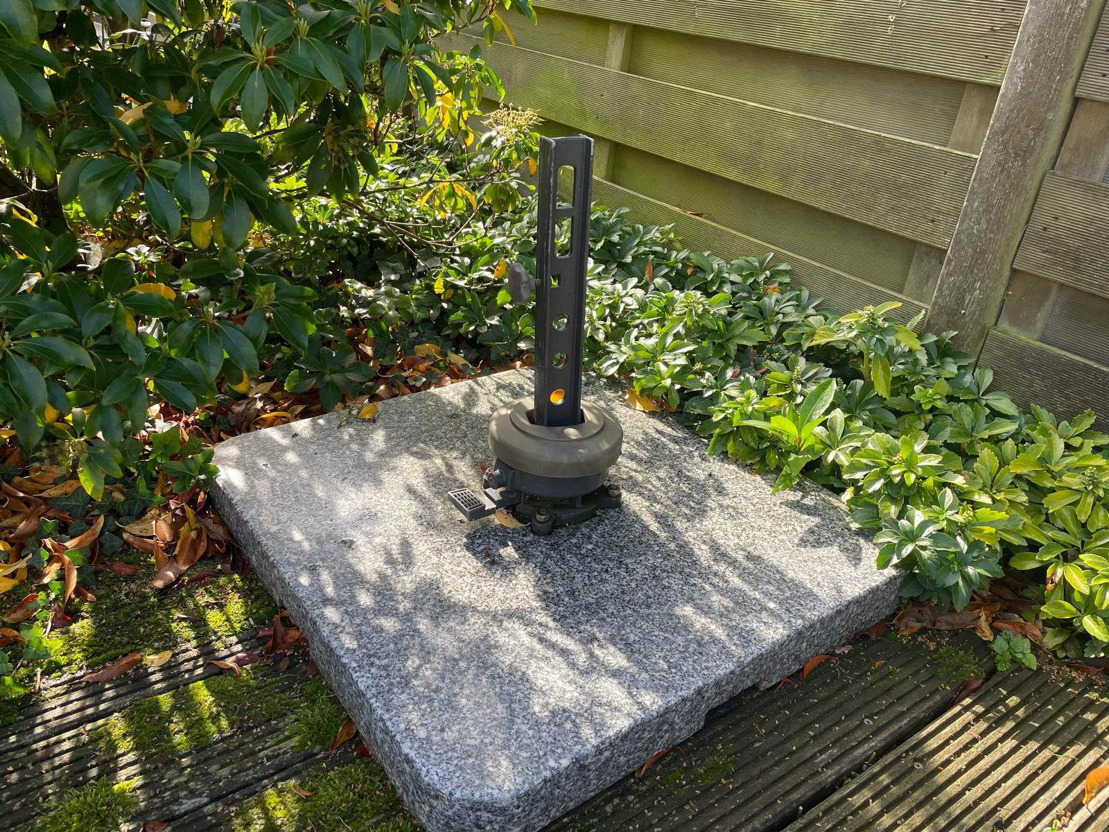 Parasolvoet arduin !, Tuin en Terras, Ophalen, Zo goed als nieuw, Parasolvoet