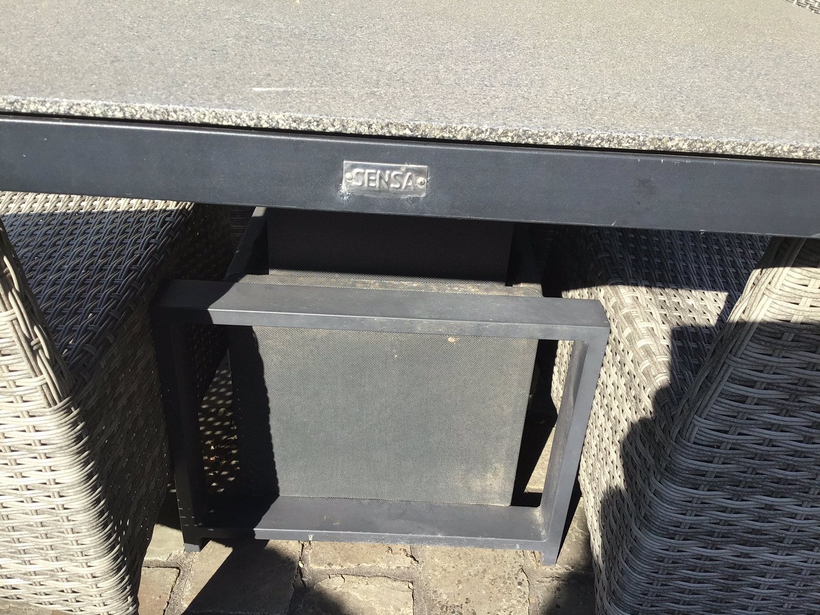 Tuinset met 4stoelen, Ophalen, Zo goed als nieuw