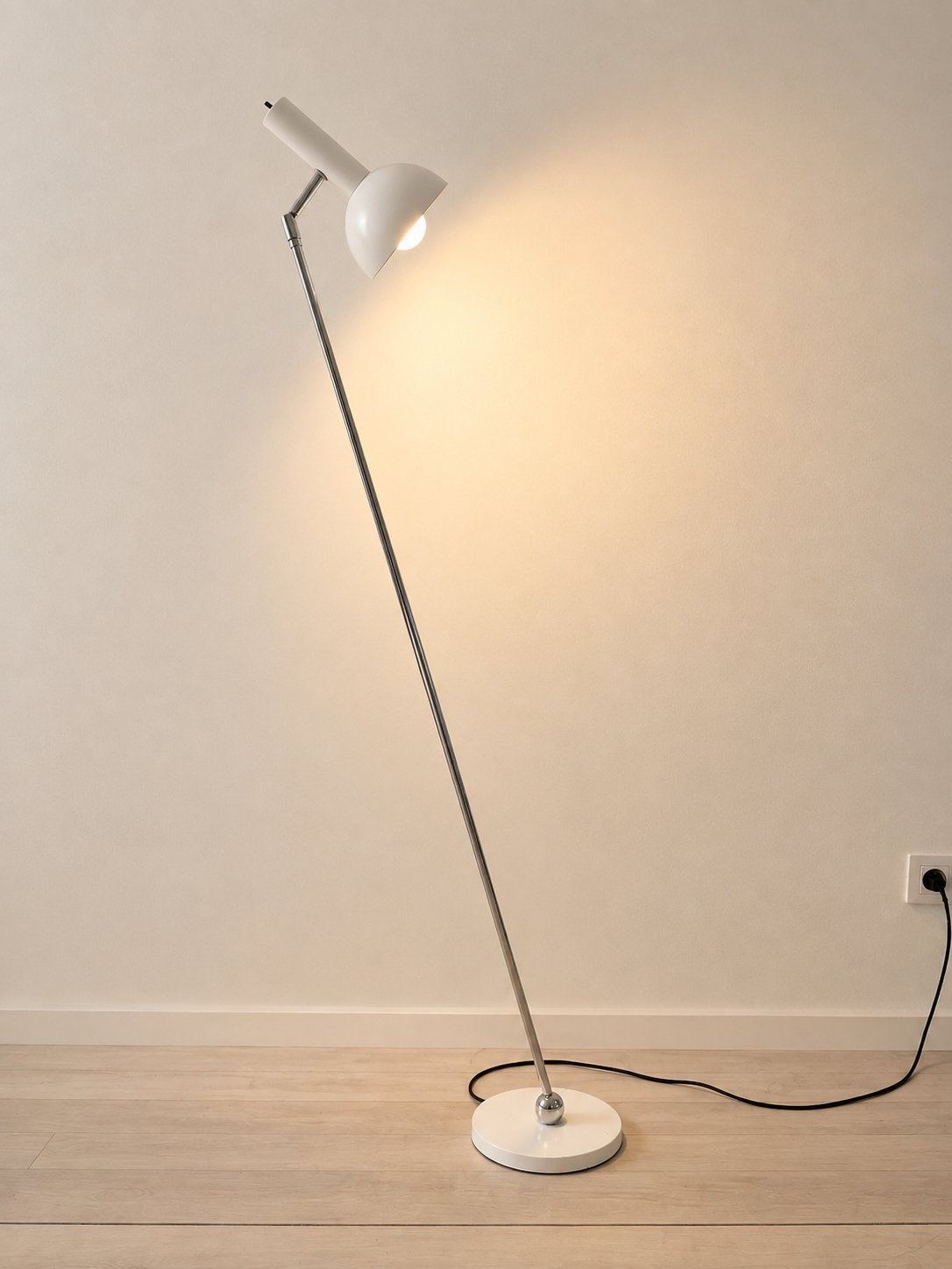 Vintage retro vloerlamp van H.Busquet voor Hala Zeist, Maison & Meubles, Enlèvement, Comme neuf