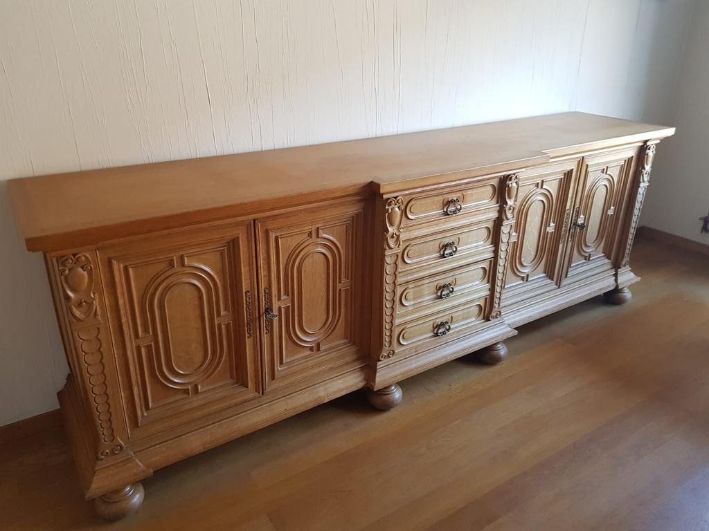 Buffet en chêne, Enlèvement, Utilisé