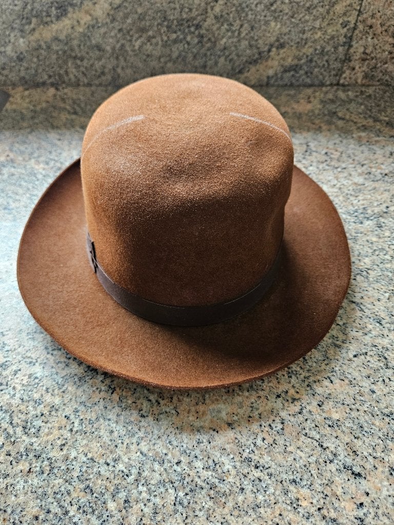 Vintage hoed bruin - Vanzina, Enlèvement, Hommes