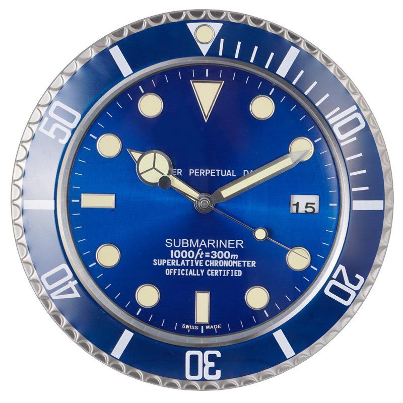 Horloge murale Rolex, Enlèvement ou Envoi