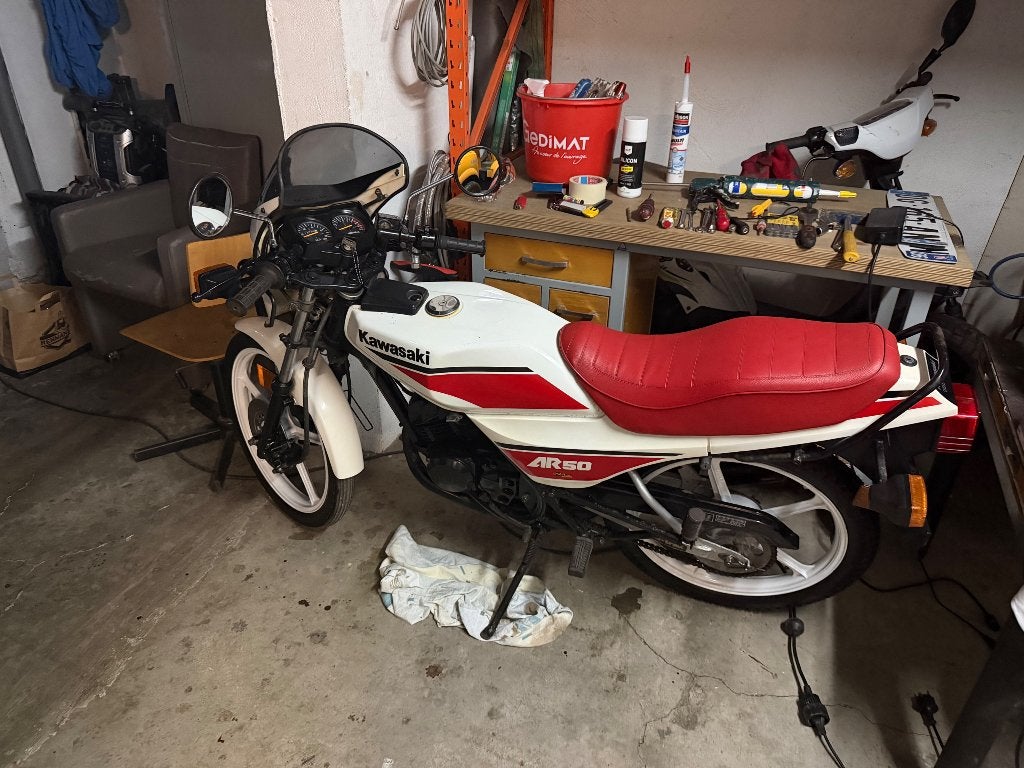Kawasaki ar 50, Enlèvement