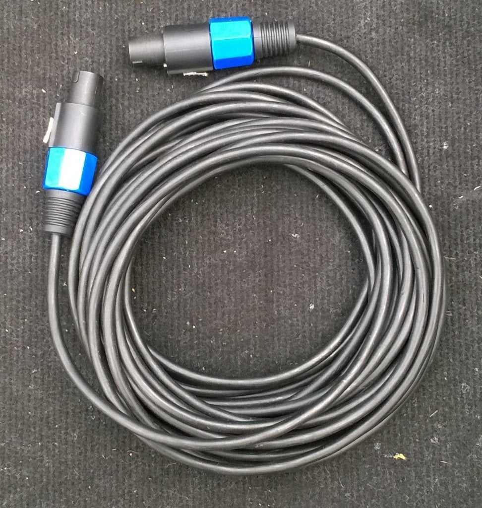 Luidsprekersnoer 10 meter, budget versie, Ophalen of Verzenden, Zo goed als nieuw, Speaker of Versterker