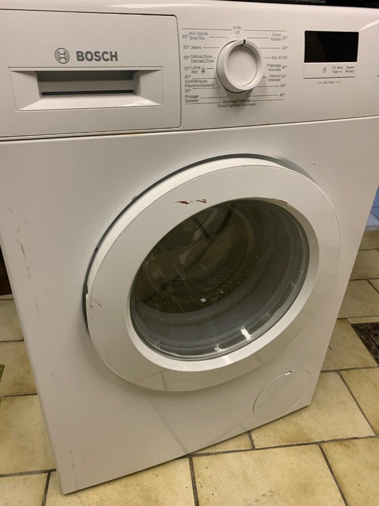 Combo Bosh lave-linge + seche-linge, Electroménager, Sèche-linge, 6 à 8 kg, Enlèvement ou Envoi, Comme neuf, Chargeur frontal