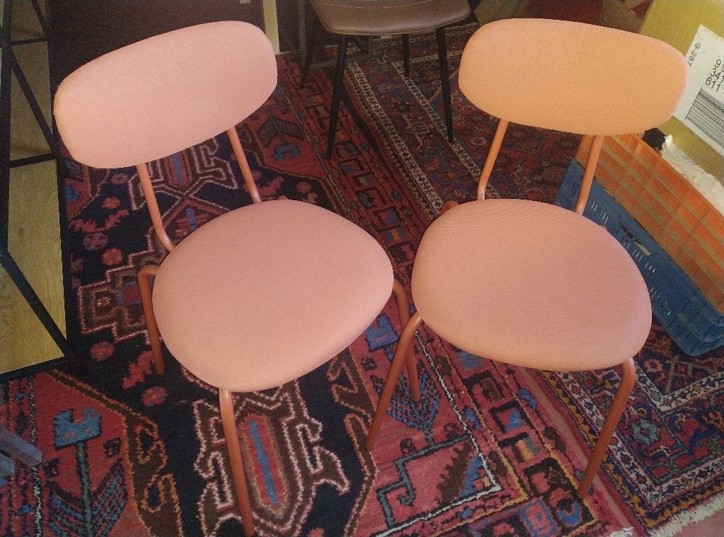 Stoelen, Ophalen, Zo goed als nieuw, Stof, Twee