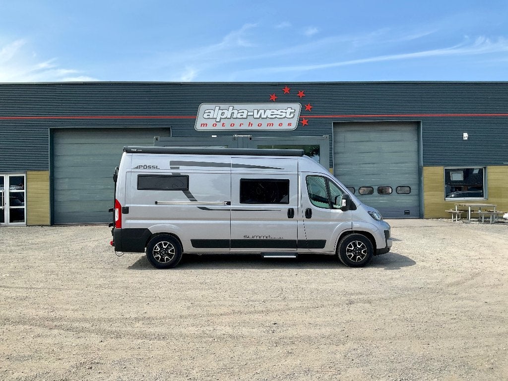 Demo-Pössl Summit 600 Plus 13/01/2026 Luifel ‼️ Van'n Bike‼️, Caravanes & Camping, Boîte manuelle, Pössl, Diesel, Jusqu'à 3
