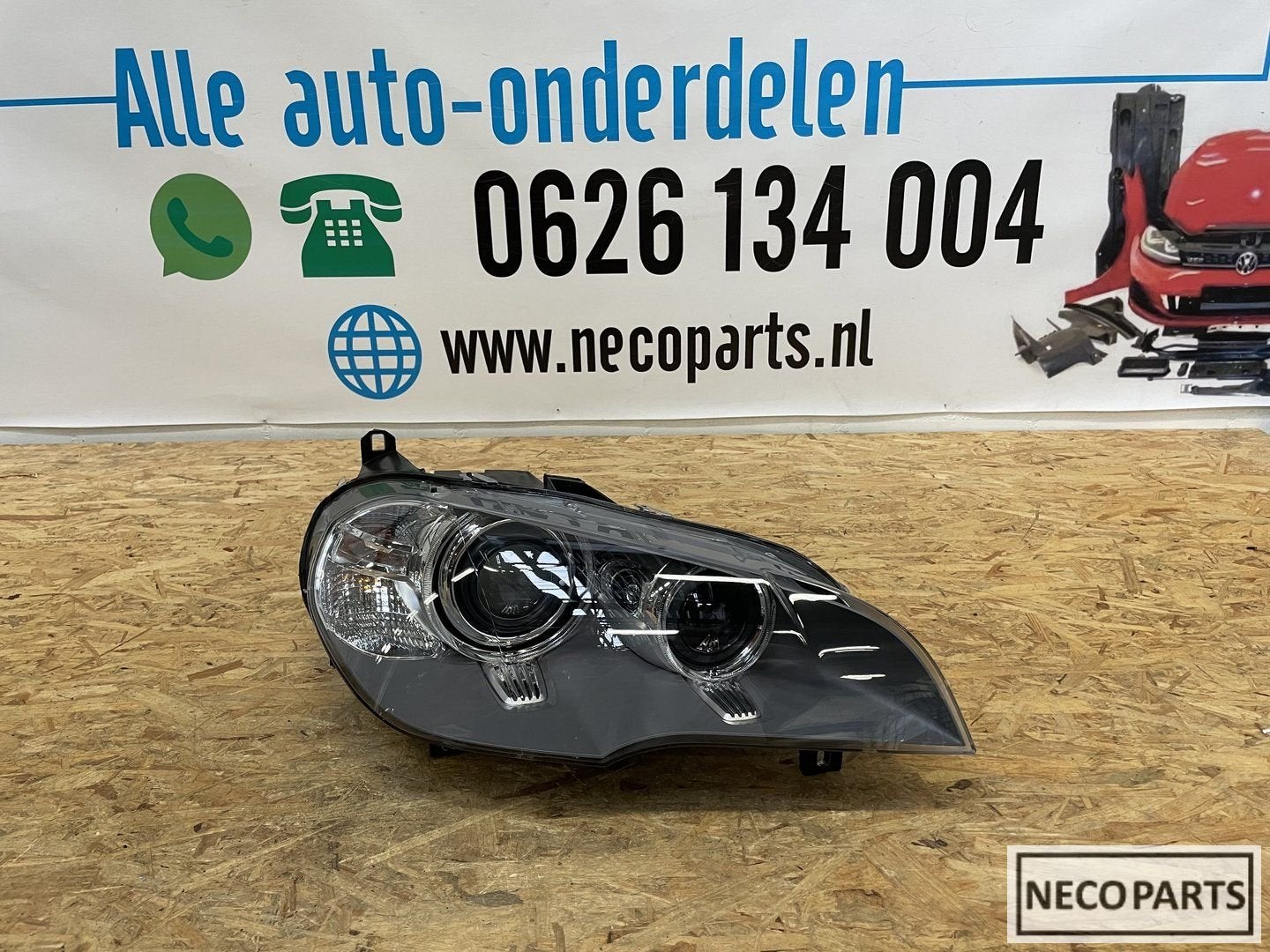 BMW X5 E70 XENON KOPLAMP RECHTS 7322052 ORIGINEEL, -, Utilisé, -, -