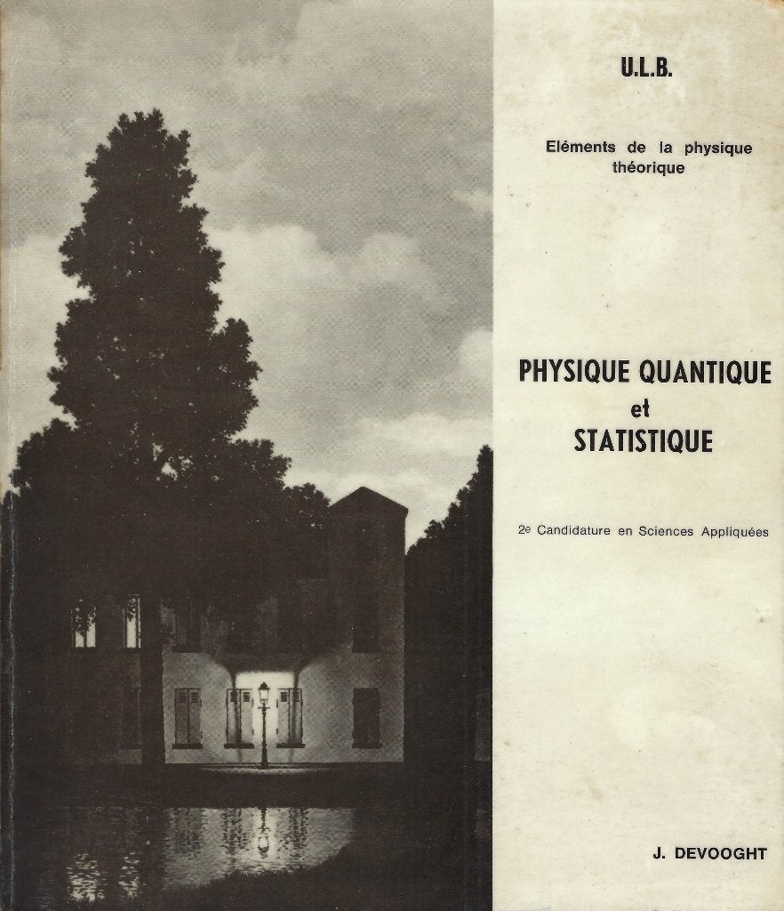 Physique quantique et statistique, Physique, Autres niveaux, Utilisé, J Devooght