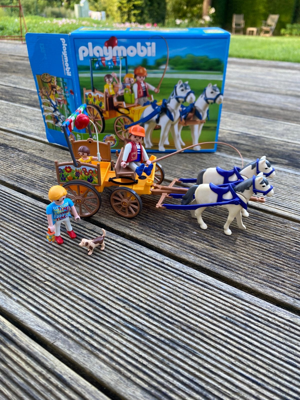 Playmobil 4186 paardenkoets, Ophalen, Zo goed als nieuw