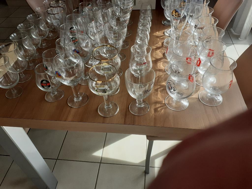 Glazen, Verzamelen, Glas en Drinkglazen, Zo goed als nieuw, Overige typen, Ophalen