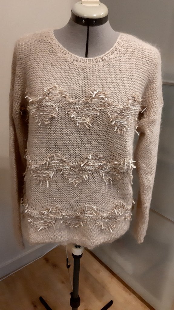 Lichte wintertrui, Kleding | Dames, Truien en Vesten, Beige, Zo goed als nieuw, Caroline Biss, Ophalen