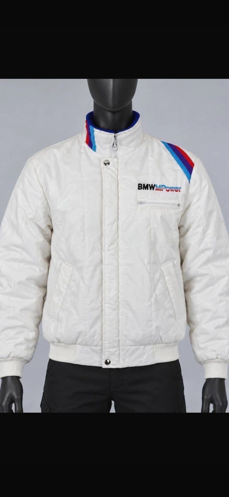 Veste blouson bmw vintage m power, Autos : Pièces & Accessoires, Enlèvement ou Envoi, BMW