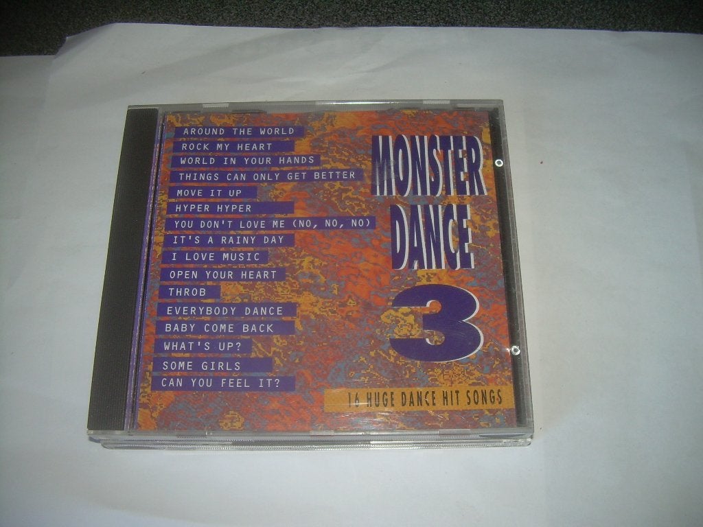 CD - MONSTER DANCE, Ophalen of Verzenden, Zo goed als nieuw, Eerste persing, Verzamelalbum