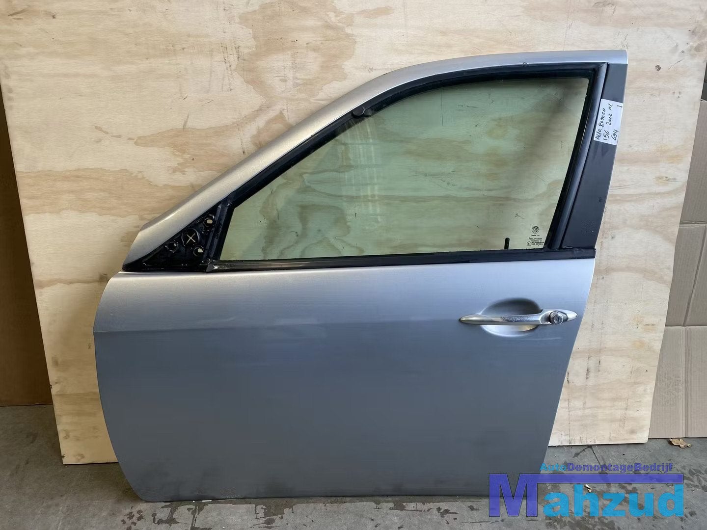 ALFA ROMEO 156 Grijs 694 Links voor deur portier 1997-2005, Gebruikt, Dpofca@stellantis.com, Deur, Stellantis Europe S.p.A.