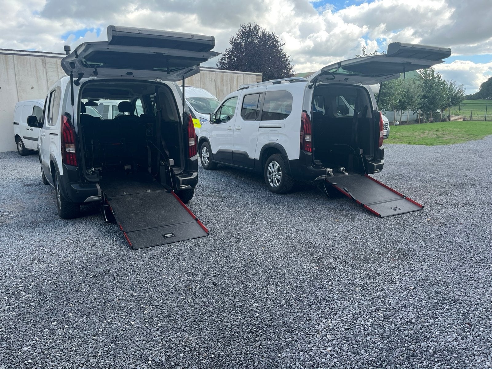 Peugeot Rifter 2020 rolstoelwagen️ / PMR/ TPMR, Voorwielaandrijving, 4 cilinders, Wit, Bedrijf