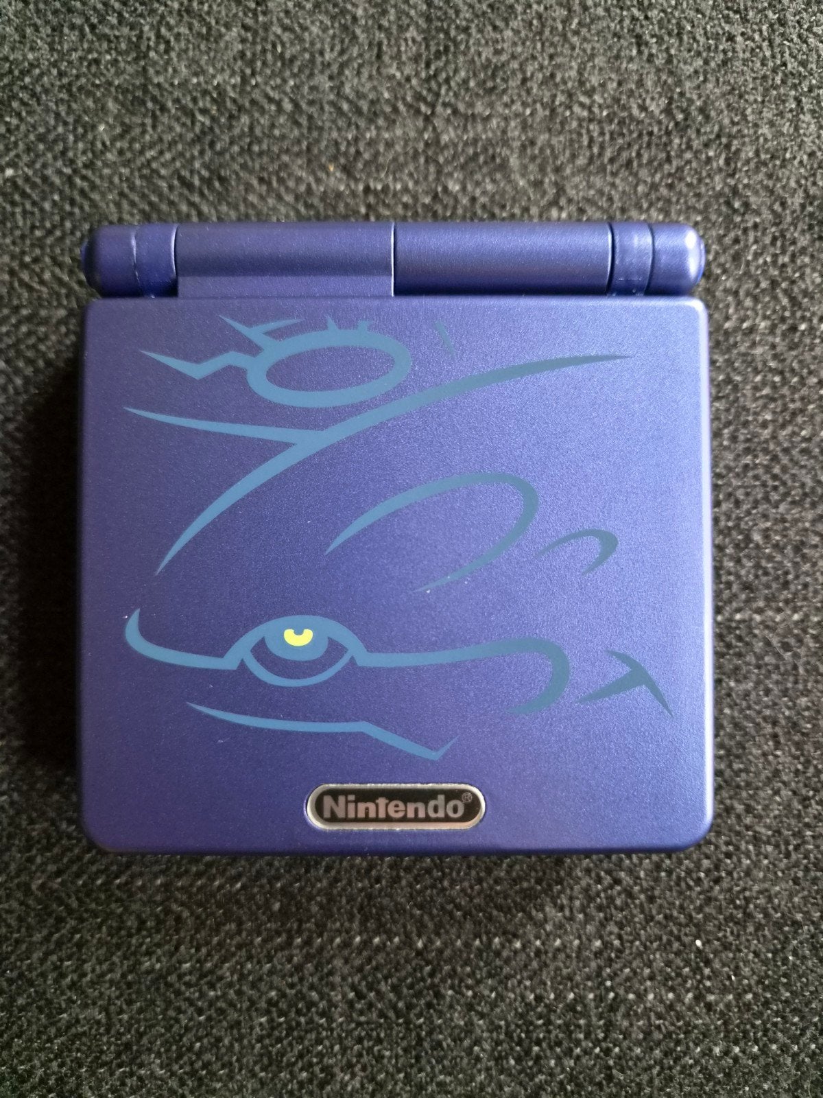 gameboy advance sp kyogre edition, Enlèvement ou Envoi, Comme neuf, Game Boy Advance SP