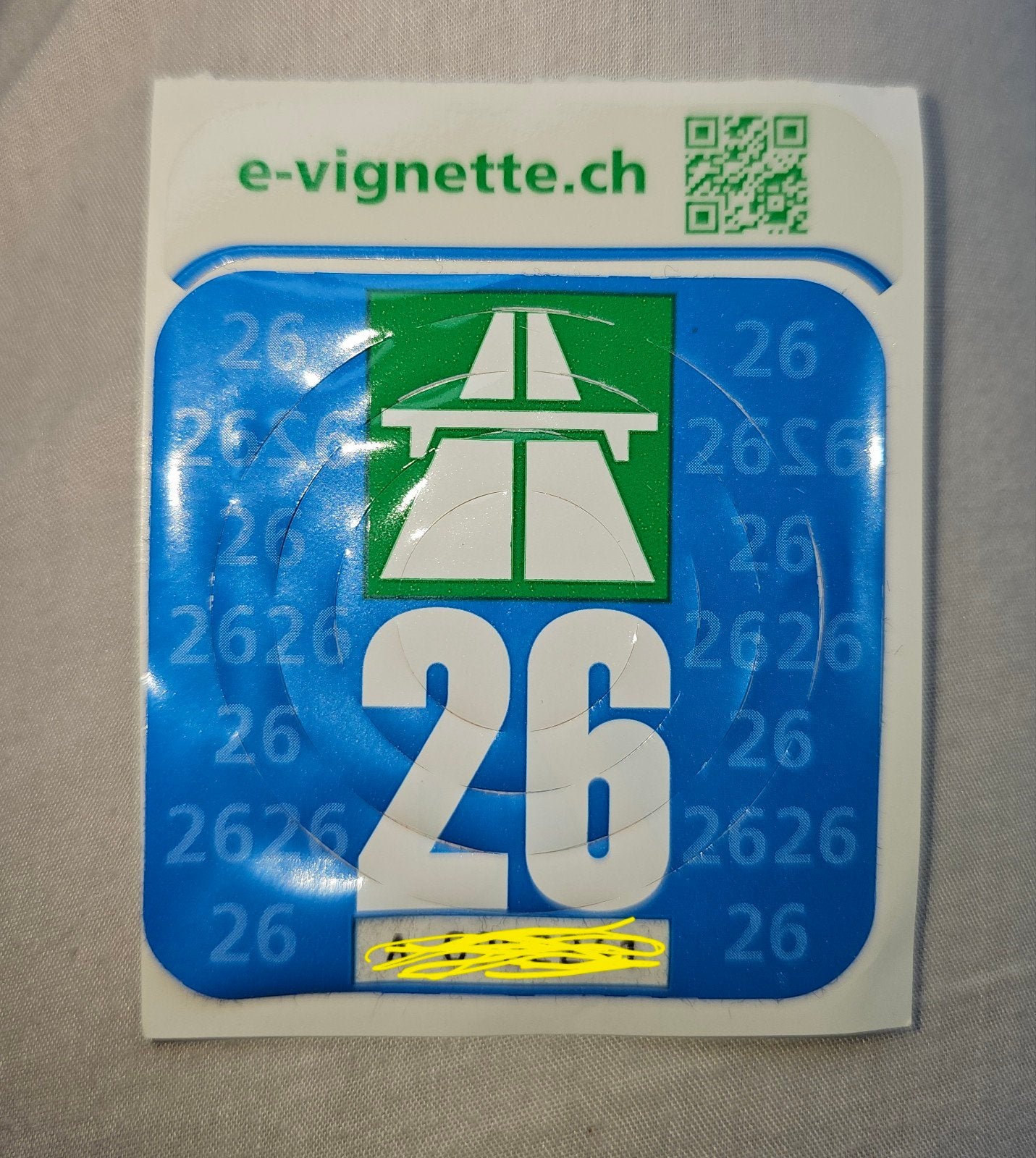Zwitserse sticker 2026