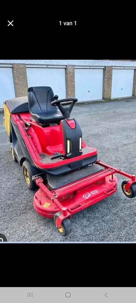 Zitmaaier, Jardin & Terrasse, Tondeuses autoportées, Enlèvement, Comme neuf, Sac de ramassage, 90 à 120 cm