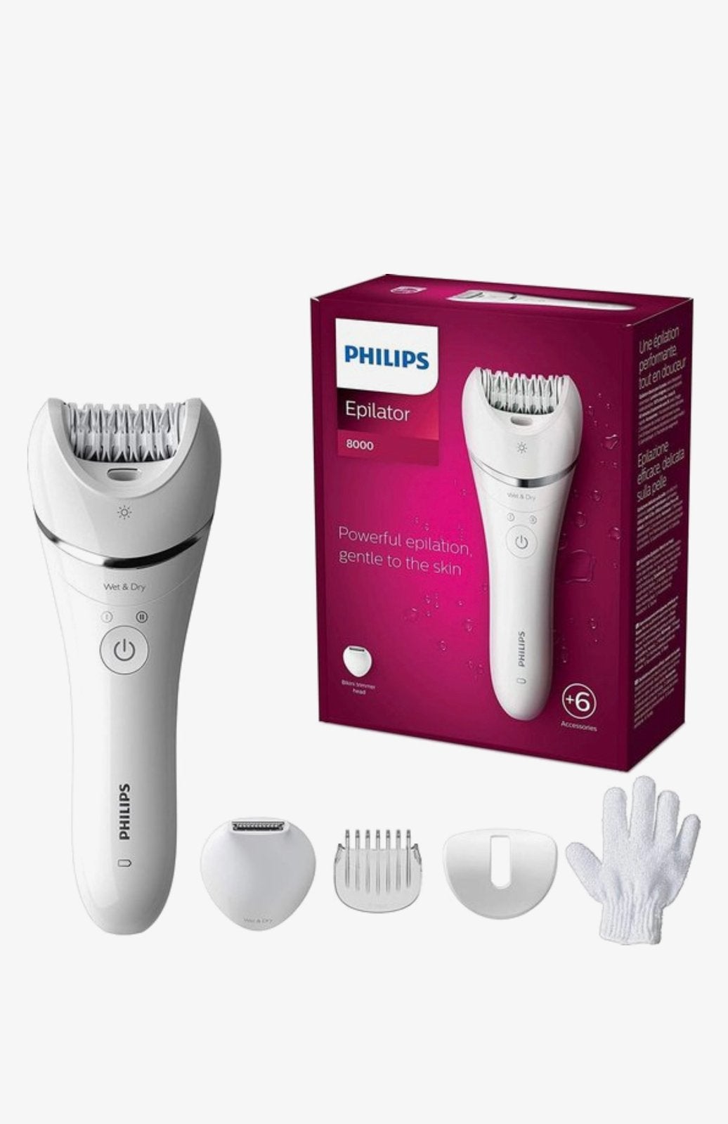 Philips Epilator Series 8000 -BRE715/00, Elektronische apparatuur, Persoonlijke Verzorgingsapparatuur, Ophalen, Nieuw, Scheren en Epileren