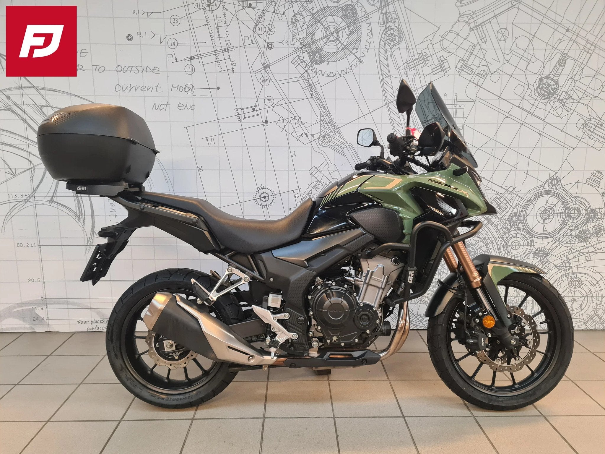 Honda CB500X (bj 2022), Bedrijf, Overig, 12 t/m 35 kW, 500 cc