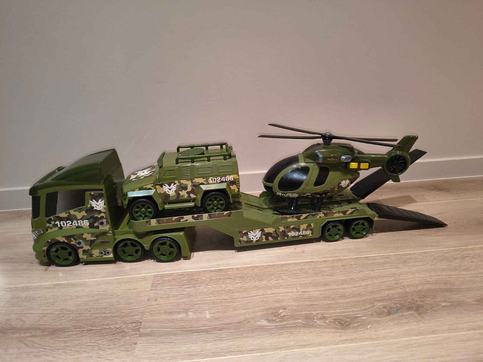militaire trekker, Enlèvement