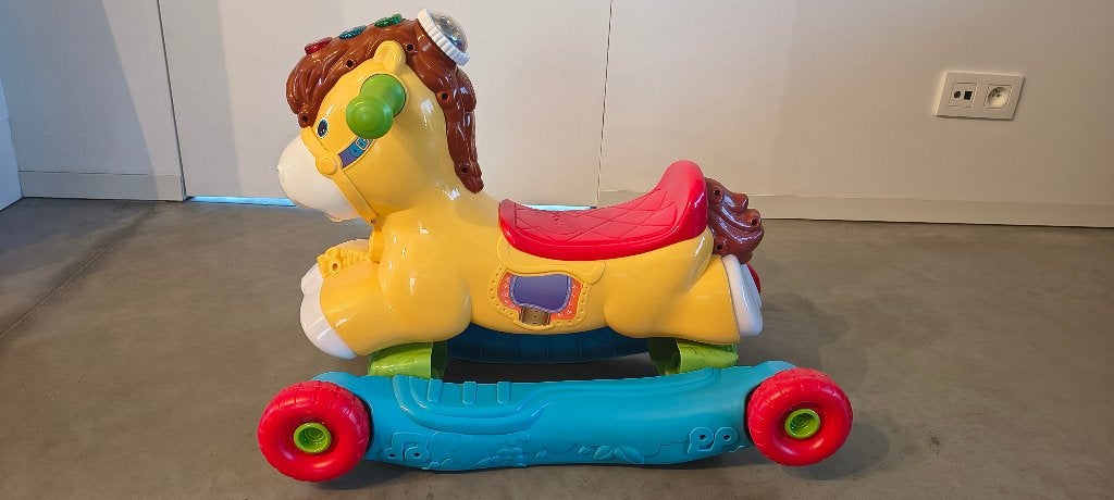 VTech hobbelpaard 2 in 1, Ophalen, Zo goed als nieuw