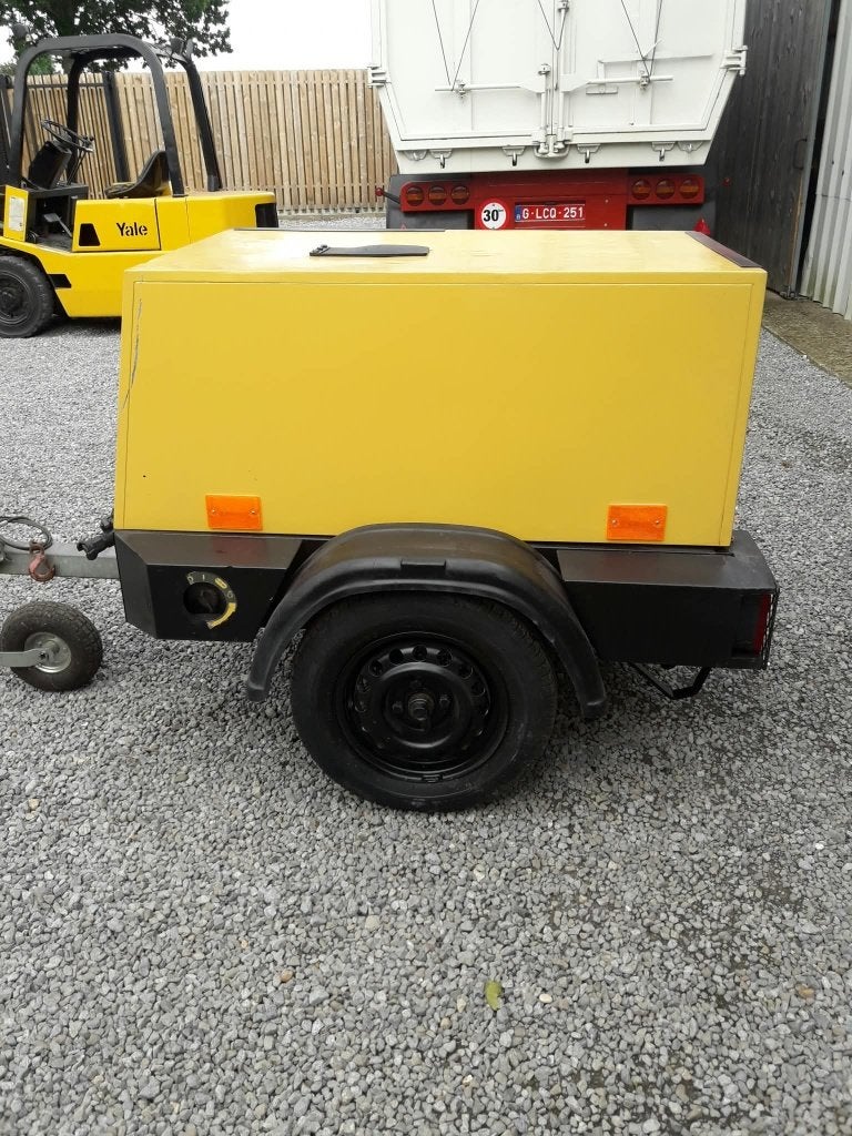 Mobiele compressor Kaeser, Enlèvement