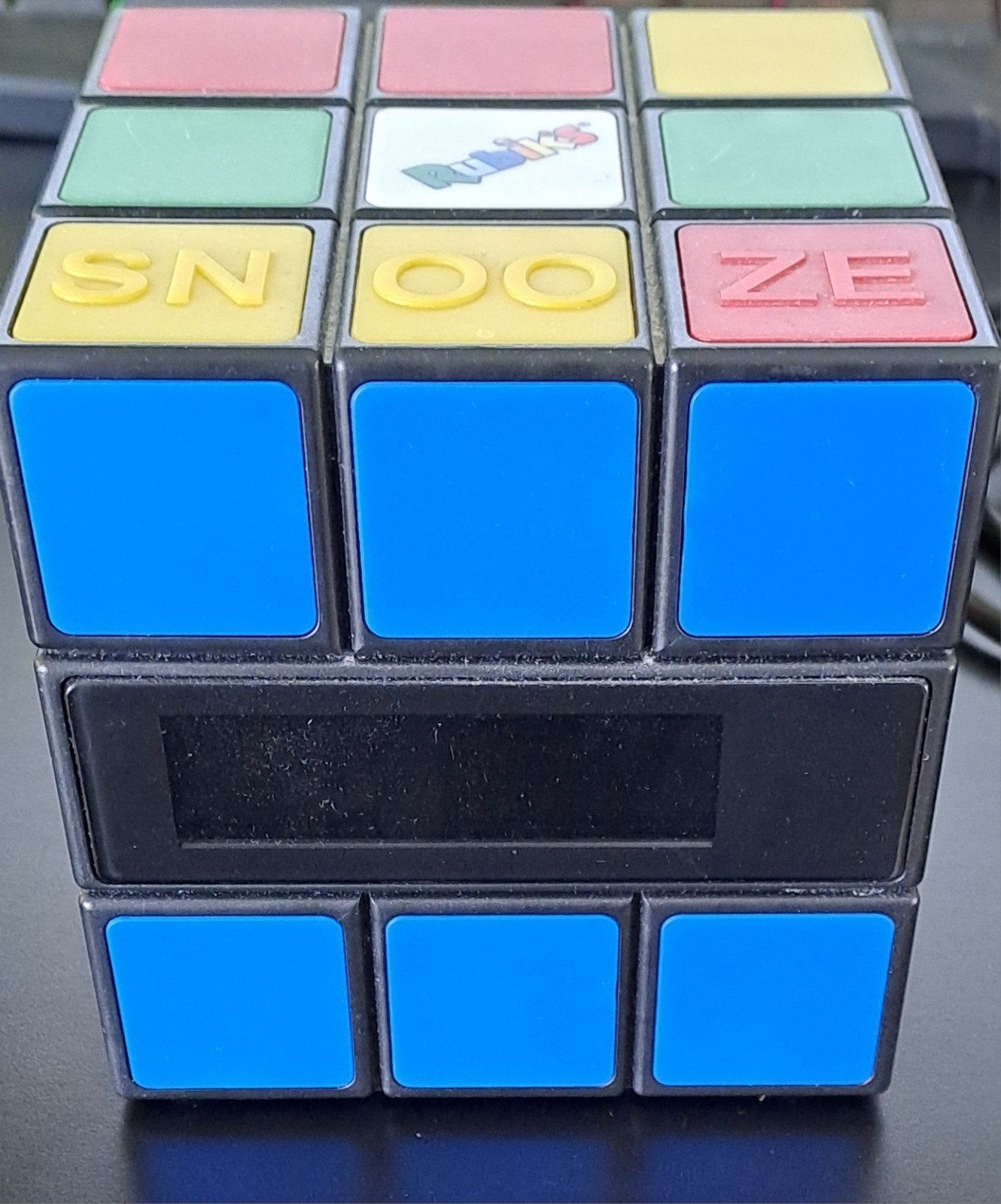 Rubik's Cube LED radiowekker - Bigben - werkt perfect, Ophalen, Gebruikt, Digitaal