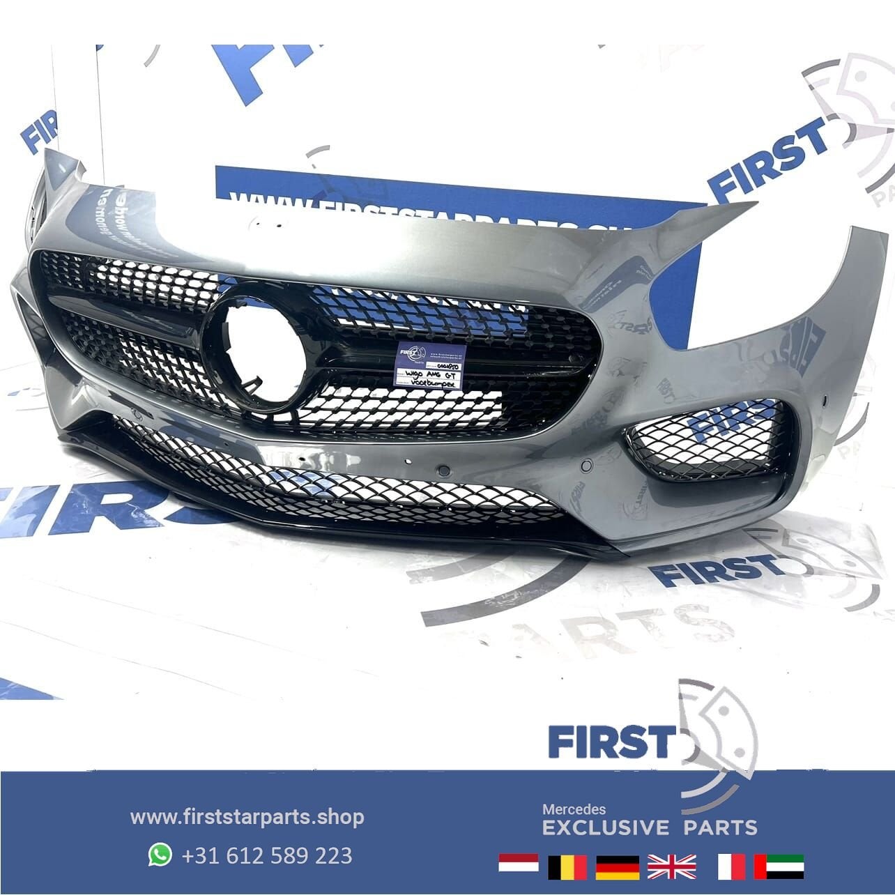 W190 AMG GT BUMPER COMPLEET Mercedes GT GTC GTS AMG VOORBUMP, Autos : Pièces & Accessoires, Utilisé, -, Avant, -