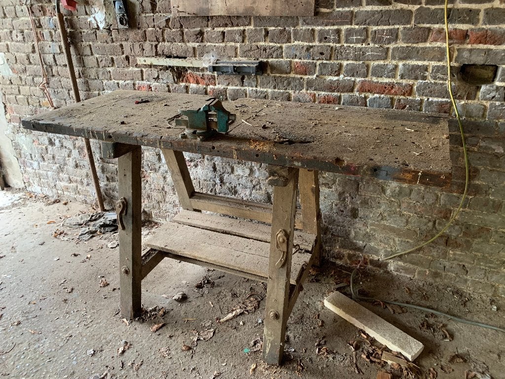 oude werkbank, Doe-het-zelf en Bouw, Ophalen