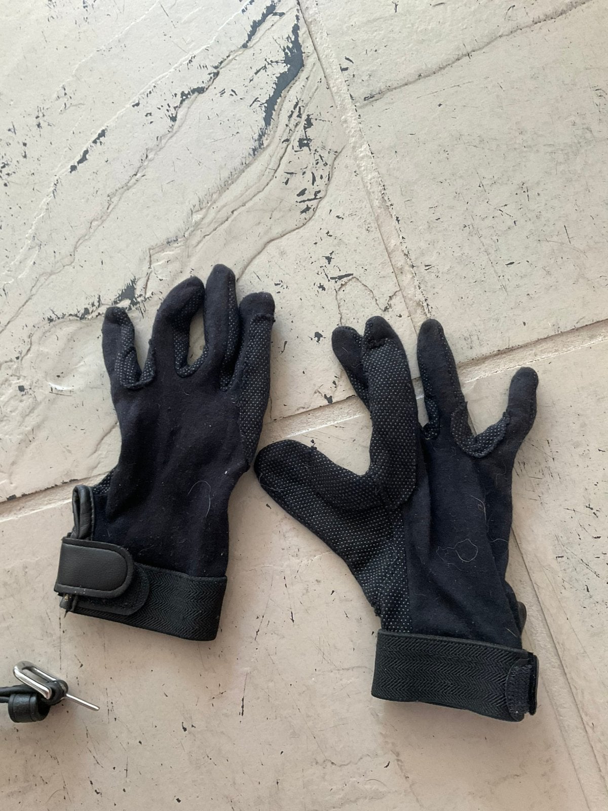 Gants d'équitation, Enlèvement ou Envoi, Noir, Femmes, Comme neuf