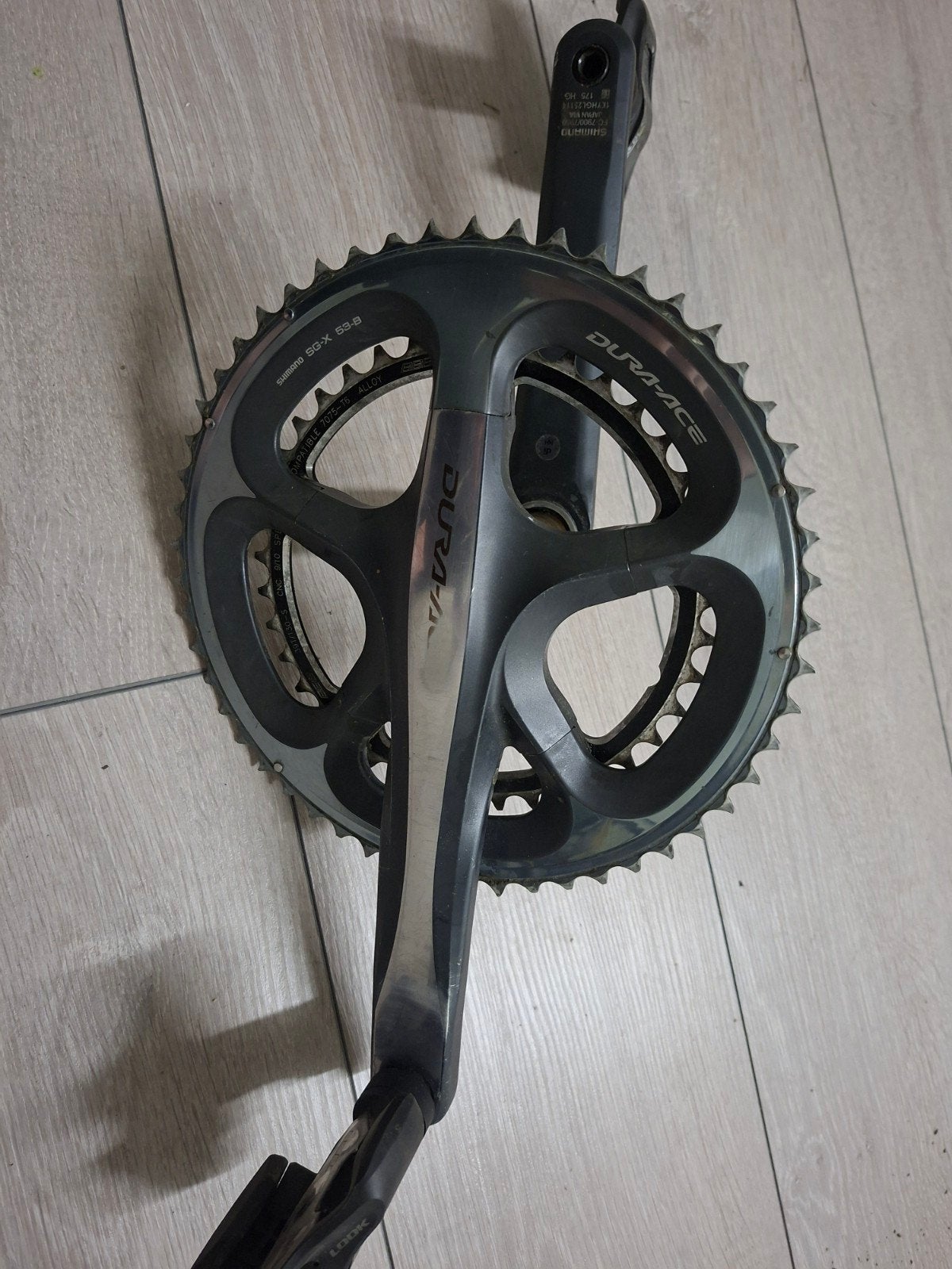 Dura ace cranckstel 175mm, Vélos & Vélomoteurs, Enlèvement ou Envoi