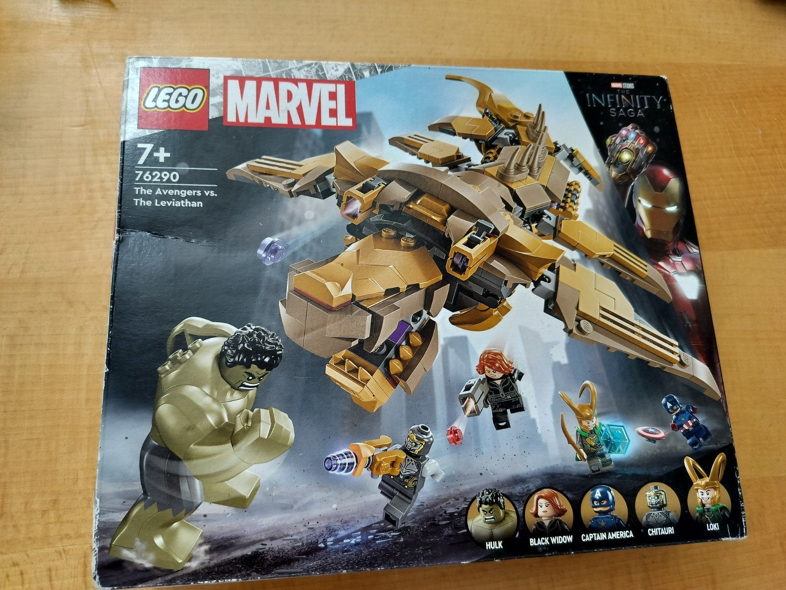 Lego 76290 The Avengers vs. The Leviathan, Marvel, Lego, Ophalen of Verzenden, Zo goed als nieuw