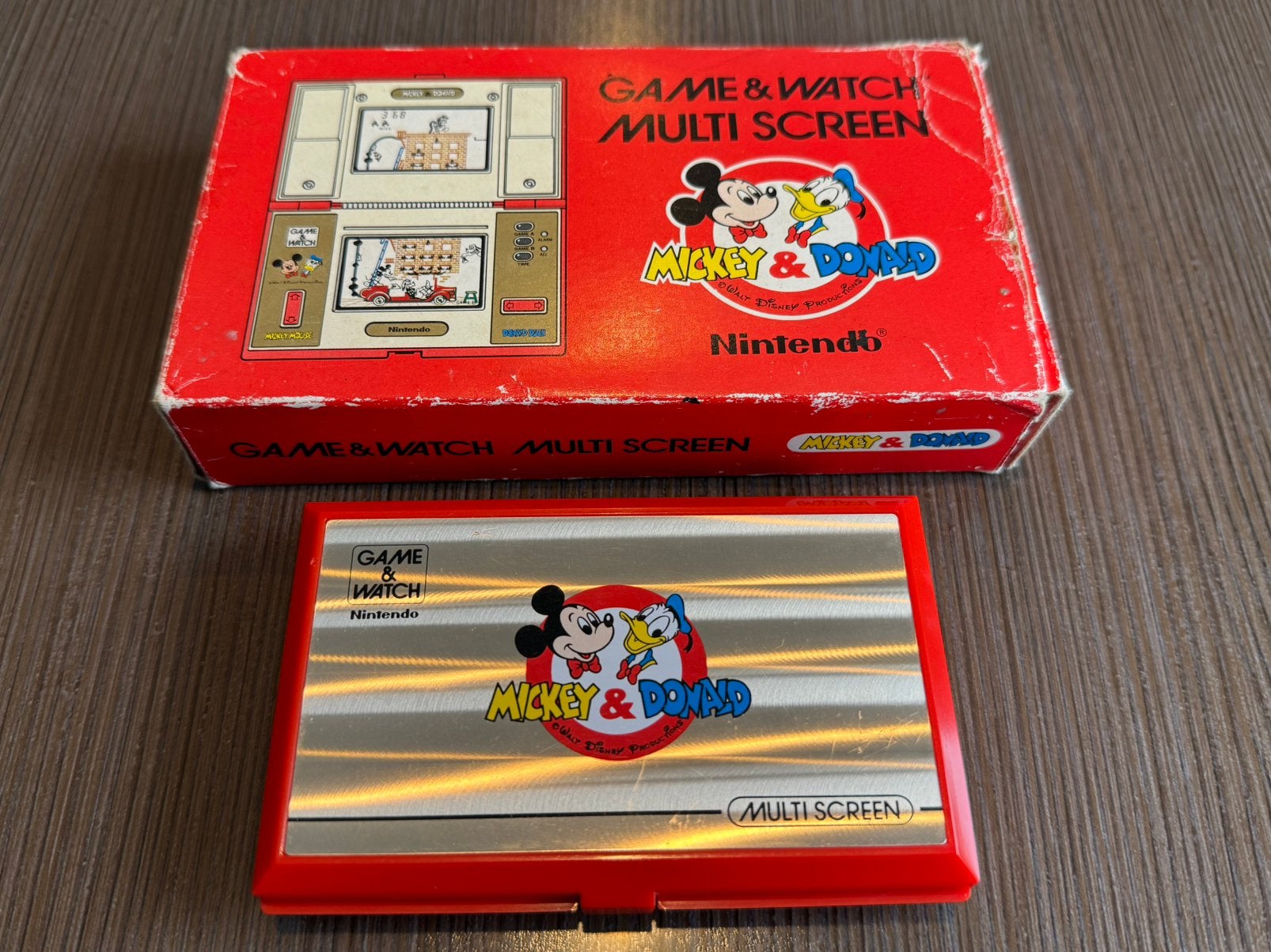 Game and watch uit 1982 - Mickey & Donald, Games en Spelcomputers, Games | Overige, Ophalen of Verzenden, Gebruikt