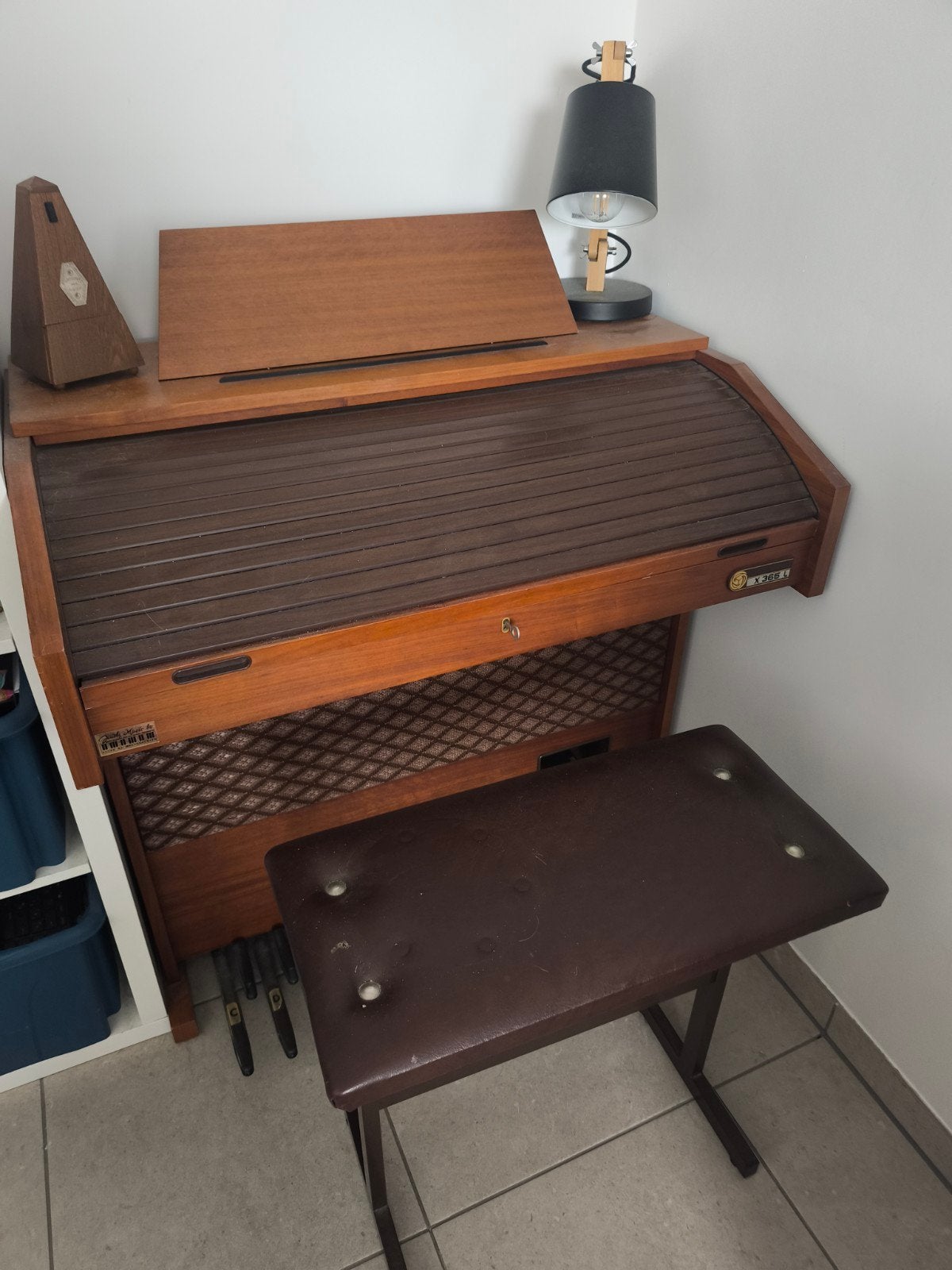 oude orgel, Muziek en Instrumenten, Orgels, Ophalen, Gebruikt, 2 klavieren, Orgel