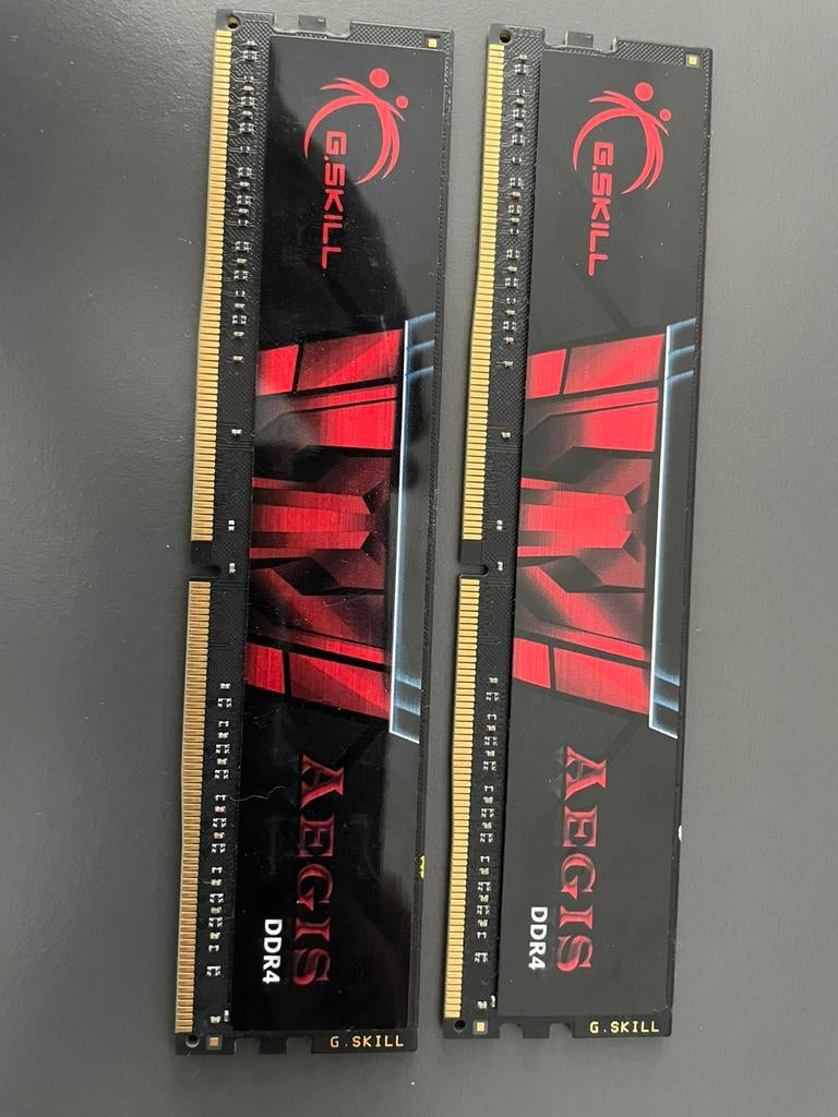 2x16GB DDR4 3200mhz CL16, Computers en Software, RAM geheugen, 32 GB, Verzenden, DDR4, Zo goed als nieuw