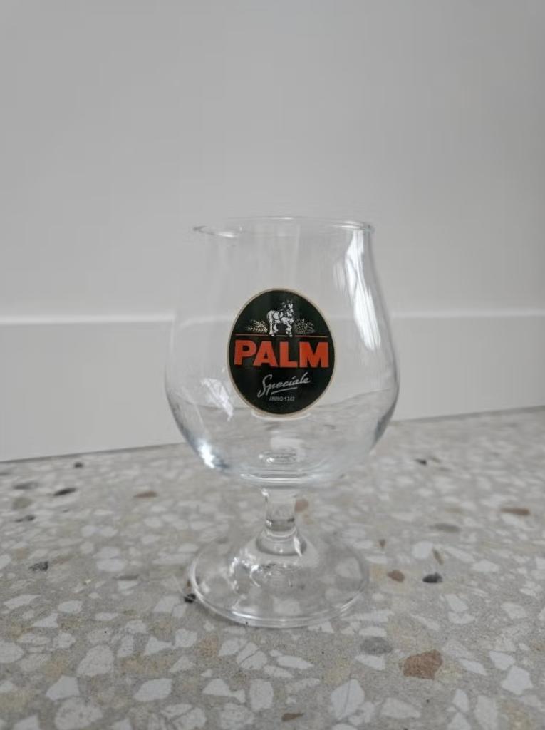 Bier glazen Palm 4 stuks 25cl, Verzamelen, Ophalen, Zo goed als nieuw, Bierglas