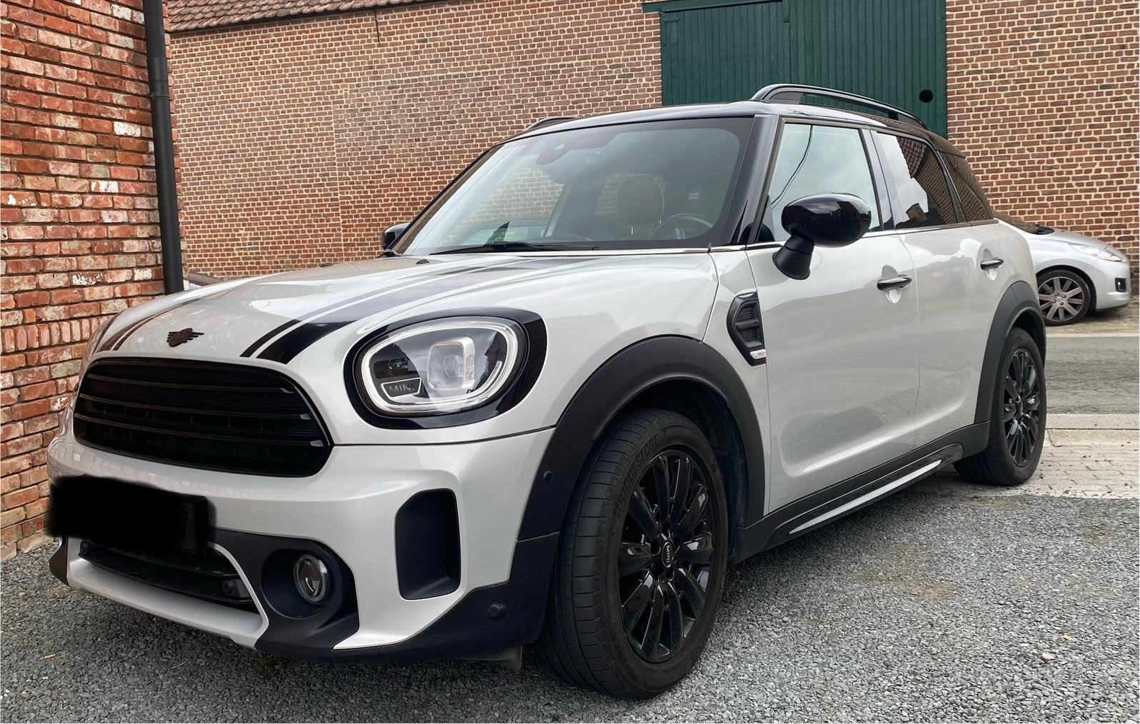 Mini countryman cooper, Auto's, Euro 6, Countryman, Wit, Leder