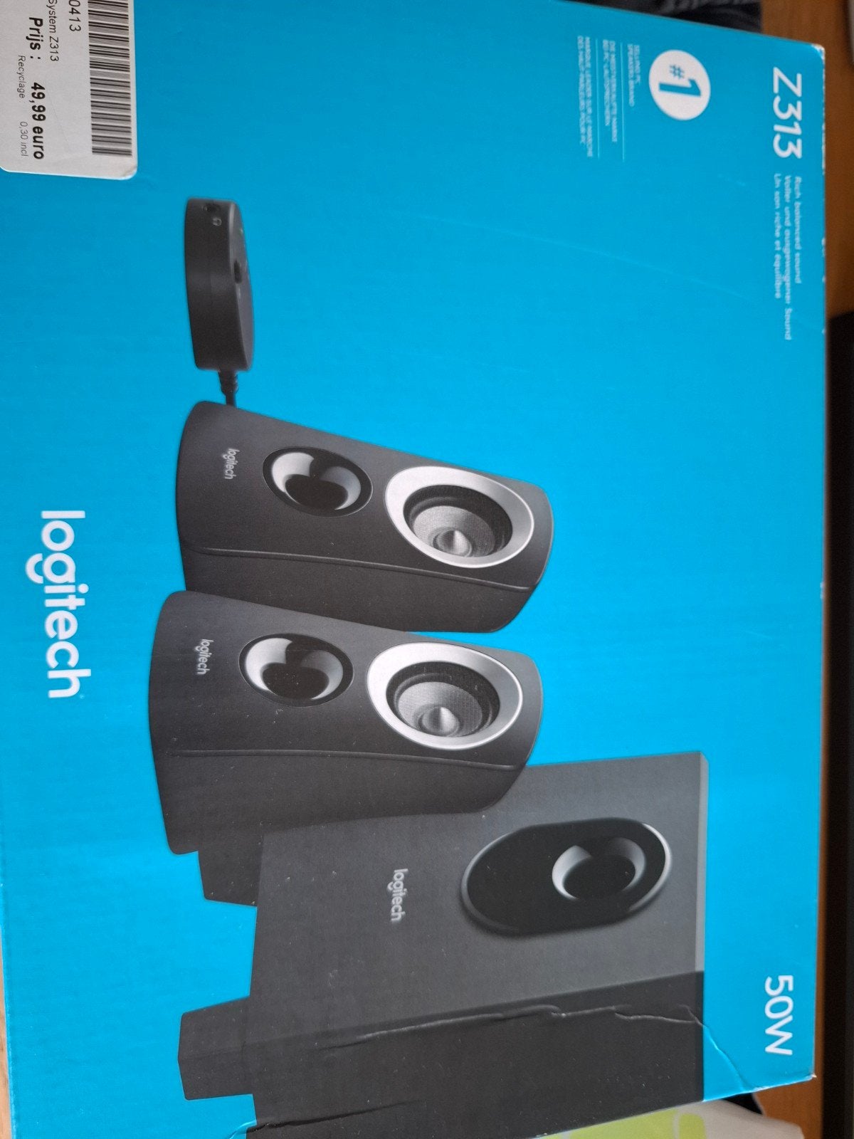 Logitech Z313, Computers en Software, Pc speakers, Ophalen, Logitech