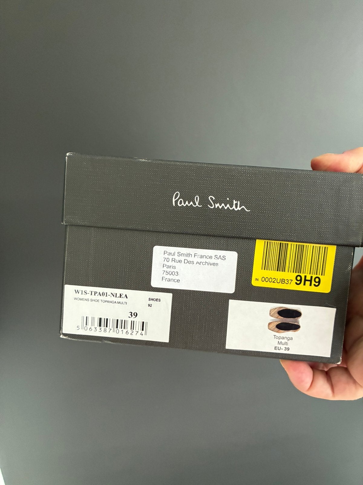 Ballerines Paul Smith, Autres couleurs, Comme neuf, Enlèvement, Autres types