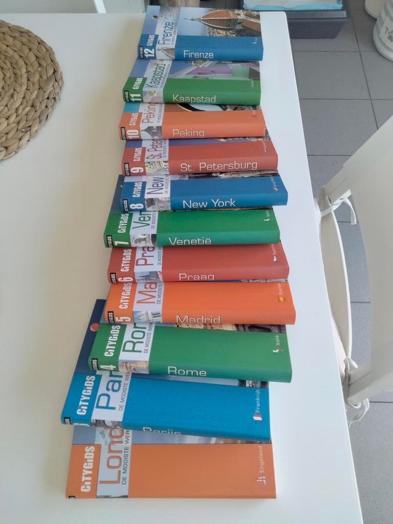 Reisgidsen City gids, Boeken, Ophalen