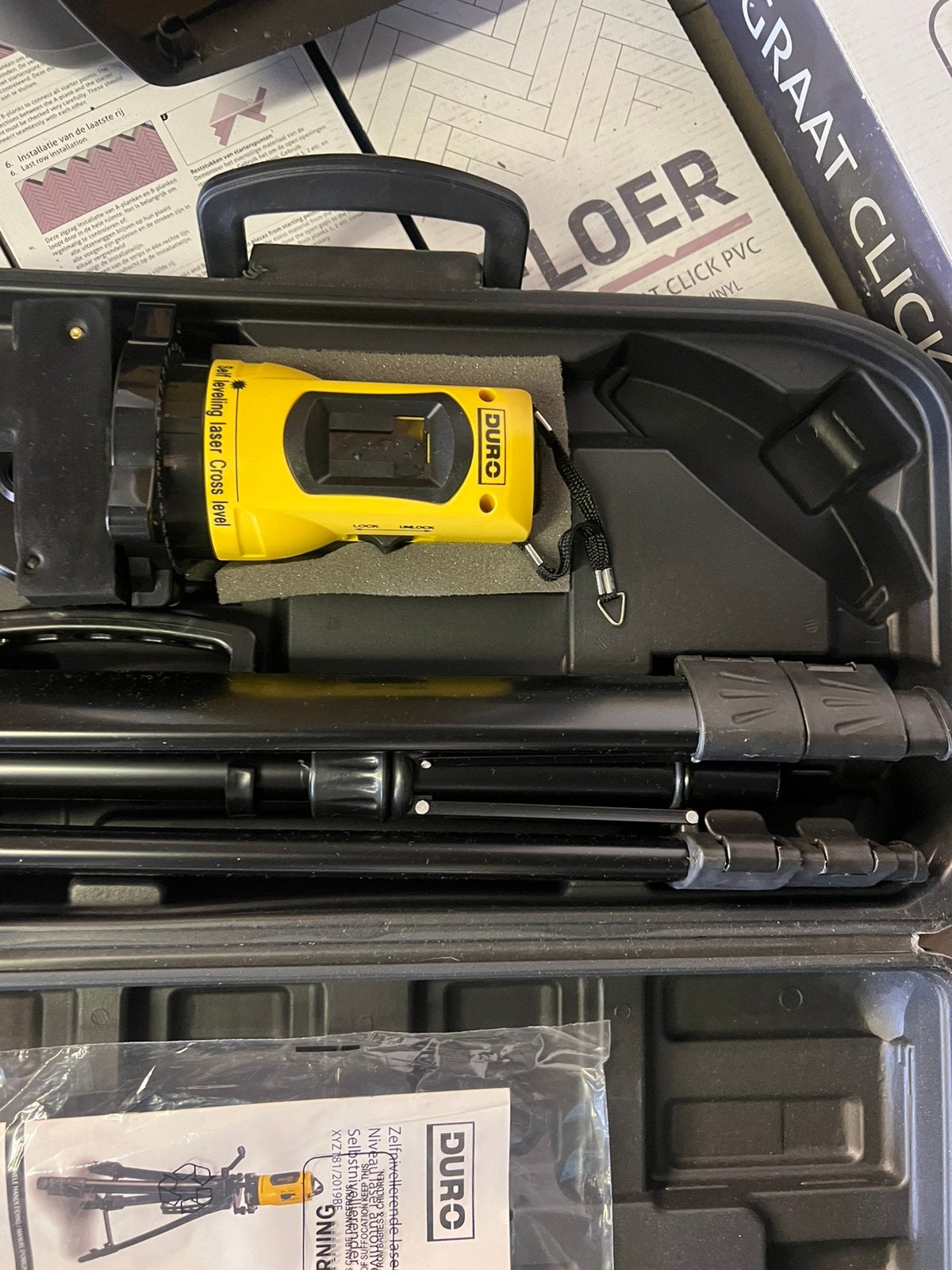zelfnivellerende laser waterpas. Nieuw, Doe-het-zelf en Bouw, Ophalen, Nieuw